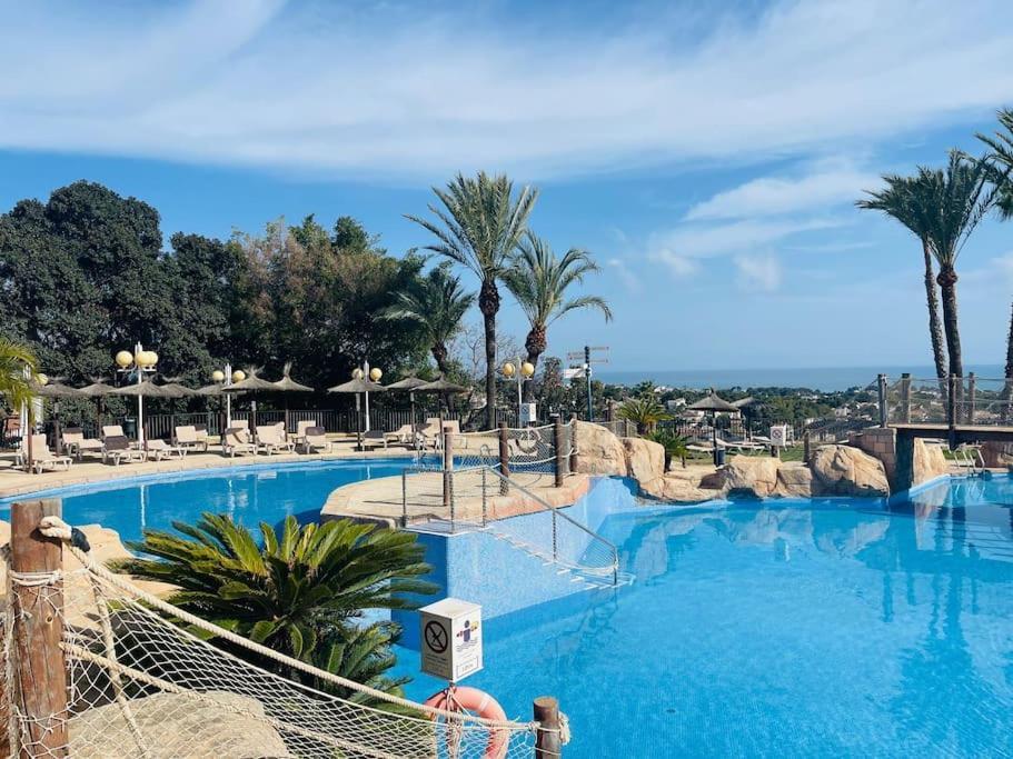 Imperial Park - Bungalow Mit Panoramablick Und Schoener Terrasse Calp Exterior foto