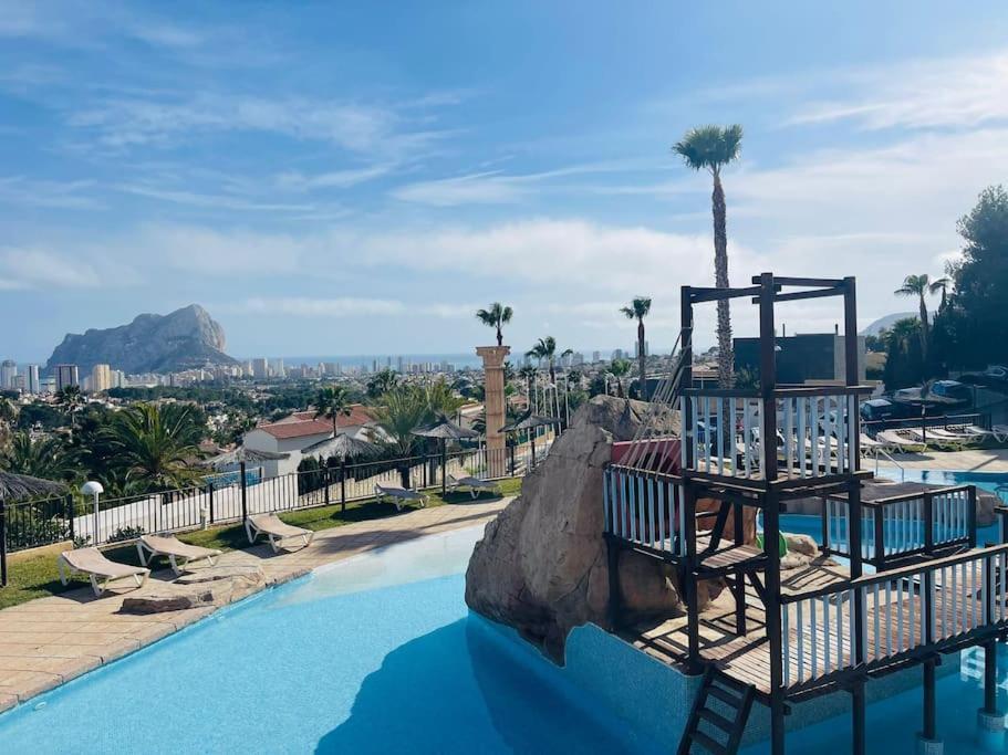 Imperial Park - Bungalow Mit Panoramablick Und Schoener Terrasse Calp Exterior foto